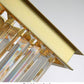 American Crystal Rectangular Chandelier -LED - The GoatFind