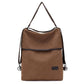 Canvas Hobo Crossbody Handbags/Womens Tote Sac Multifunction Shoulder Bags The GoatFind Brown 33cm x 12cm x 41cm 