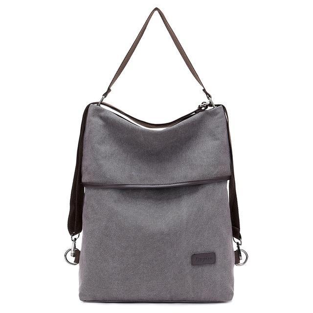 Canvas Hobo Crossbody Handbags/Womens Tote Sac Multifunction Shoulder Bags The GoatFind Gray 33cm x 12cm x 41cm 