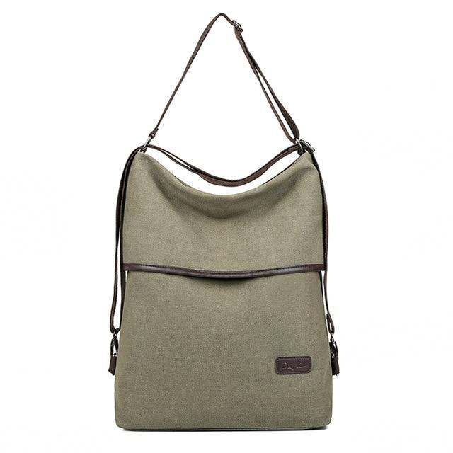 Canvas Hobo Crossbody Handbags/Womens Tote Sac Multifunction Shoulder Bags The GoatFind Green 33cm x 12cm x 41cm 