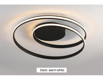 Circular Spiral LED Surface Mounted Ceiling Lights - The GoatFind