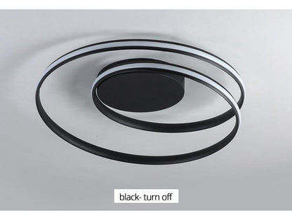 Circular Spiral LED Surface Mounted Ceiling Lights - The GoatFind