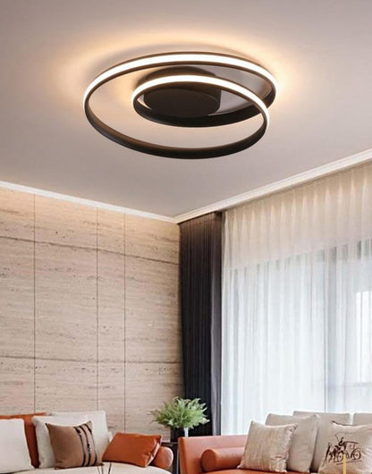 Circular Spiral LED Surface Mounted Ceiling Lights - The GoatFind