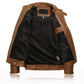 Classic Vintage Leather Jacket - PU Leather Bikers Jacket The G.O.A.T. Find 