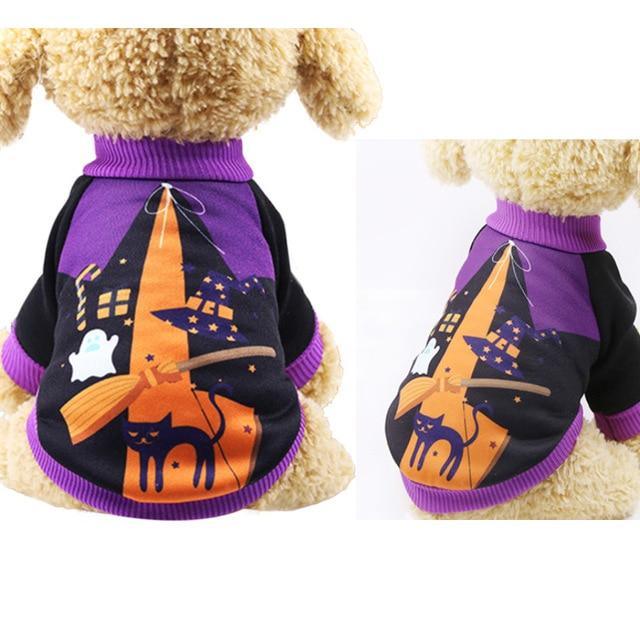 Cute DOG Costumes Jacket for Small/Medium/Large dogs The GoatFind Purple Halloween Dog Costume S 