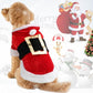 Cute DOG Costumes Jacket for Small/Medium/Large dogs The GoatFind Santa Dog Costume S 