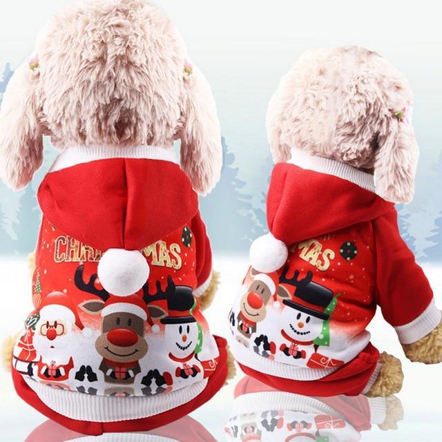 Cute DOG Costumes Jacket for Small/Medium/Large dogs The GoatFind Ugly Christmas Sweater S 
