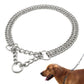 Dog Training Choke Chain Collar/Stainless Steel Slip Collar The GoatFind 