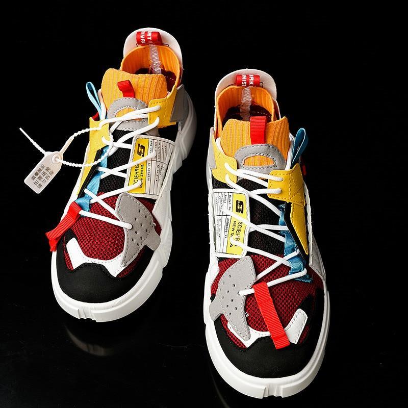 Future Max Patches Sneakers/Colorful Stitching Unisex Casual Shoes The GoatFind 