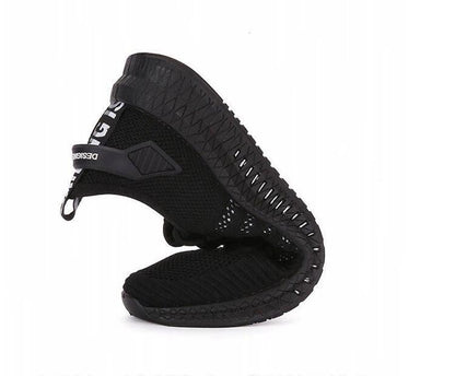 GOAT Vulcan Black Mesh Sneakers Shoes - The GoatFind