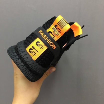 GOAT Vulcan Black Mesh Sneakers Shoes - The GoatFind
