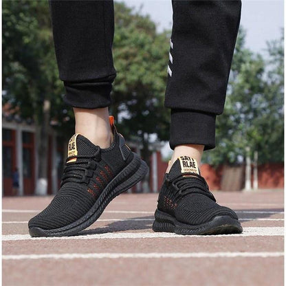 GOAT Vulcan Black Mesh Sneakers Shoes - The GoatFind