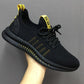 GOAT Vulcan Black Mesh Sneakers Shoes The GoatFind black yellow 8 