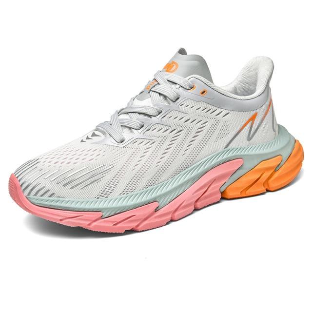 GOT ONE 7 Ultra Light Sports Shoes/Shock Absorption Running Sneakers The GoatFind Beige Orange 7 