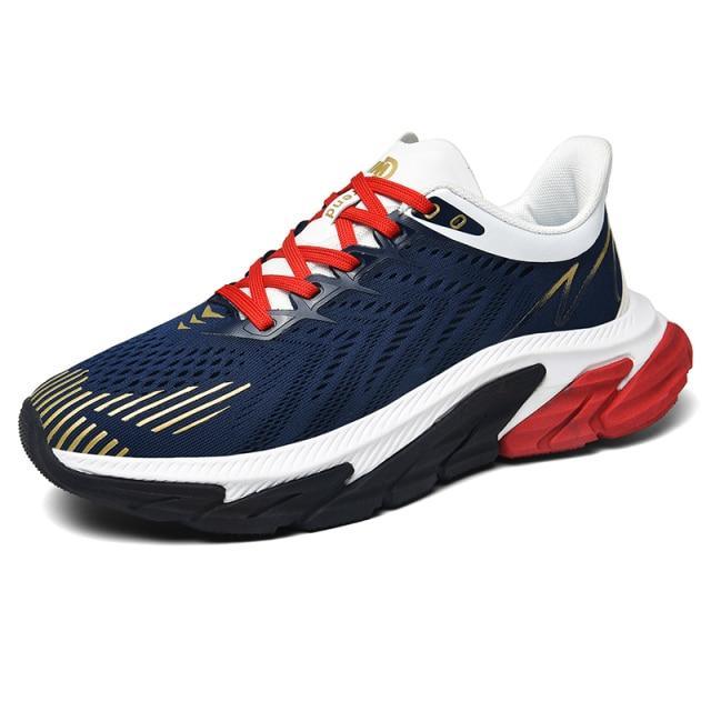 GOT ONE 7 Ultra Light Sports Shoes/Shock Absorption Running Sneakers The GoatFind Blue Red 9.5 