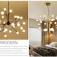 LED firefly sputnik Chandelier/Stylish tree branch chandelier Lamp The G.O.A.T. Find 