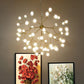 LED firefly sputnik Chandelier/Stylish tree branch chandelier Lamp The G.O.A.T. Find Transparent 27 Lights GOLD Body Color, Cool White