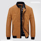 Mens Bomber PU/Faux Leather Baseball Jacket/Pilot Varsity Jacket The GoatFind K5501 Orange M 