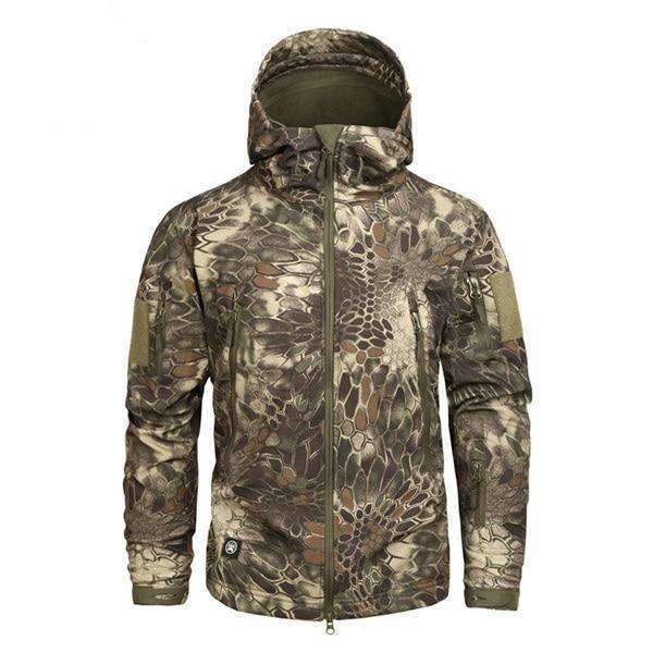 Men's Military Camouflage Fleece Army Tactical Jacket/Windbreakers The GoatFind MAD XS 