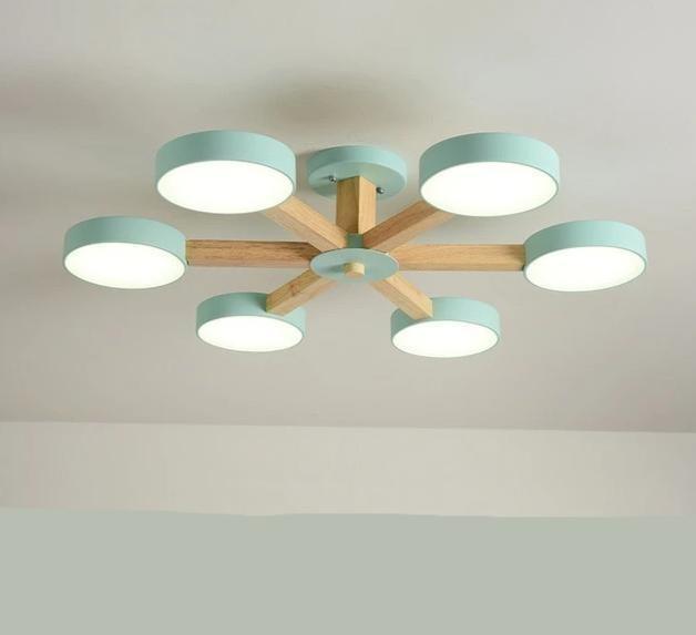 Modern Circular Discs Decor Ceiling Lights The G.O.A.T. Find 6 Light in BLue-NL 