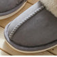 Womens Soft cotton Plush warm Fluffy Home flat slippers - The GoatFind