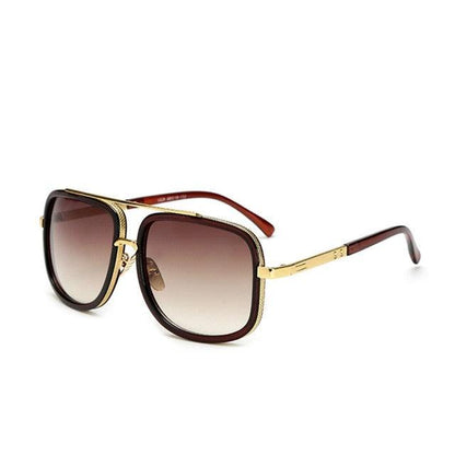 Mens Vintage Wayfarer/Gold Rim/Mens vintage sunglasses - The GoatFind