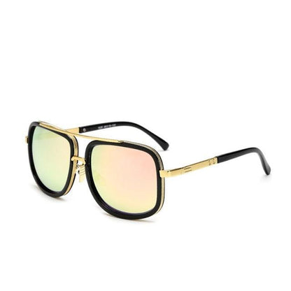 Mens Vintage Wayfarer/Gold Rim/Mens vintage sunglasses - The GoatFind