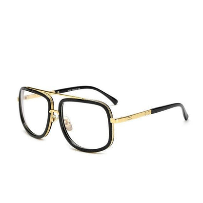 Mens Vintage Wayfarer/Gold Rim/Mens vintage sunglasses - The GoatFind
