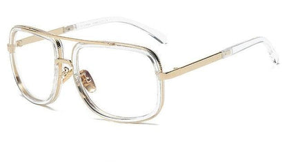 Mens Vintage Wayfarer/Gold Rim/Mens vintage sunglasses - The GoatFind
