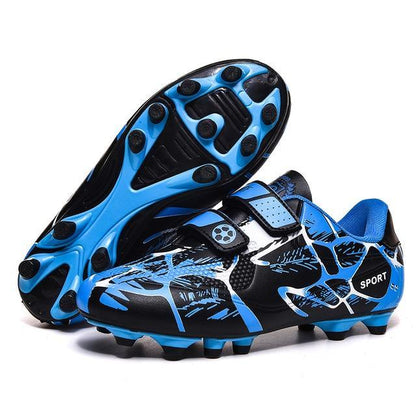 Mess It Kids Outdoor Soccer Cleats/Boys Girls Training Football Cleats - The GoatFind