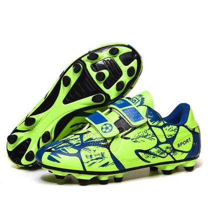 Mess It Kids Outdoor Soccer Cleats/Boys Girls Training Football Cleats - The GoatFind