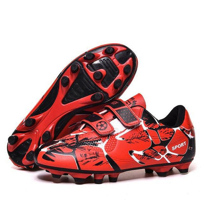 Mess It Kids Outdoor Soccer Cleats/Boys Girls Training Football Cleats - The GoatFind