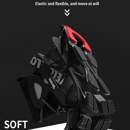 GOT VELOCITY Race Off High Top Shoes/ Blade Bounce Zig sole Sneakers - The GoatFind