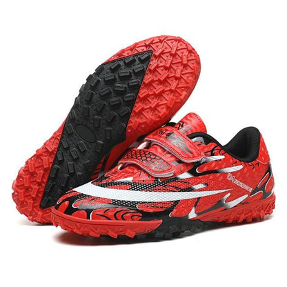 Mess It Kids Outdoor Soccer Cleats/Boys Girls Training Football Cleats - The GoatFind