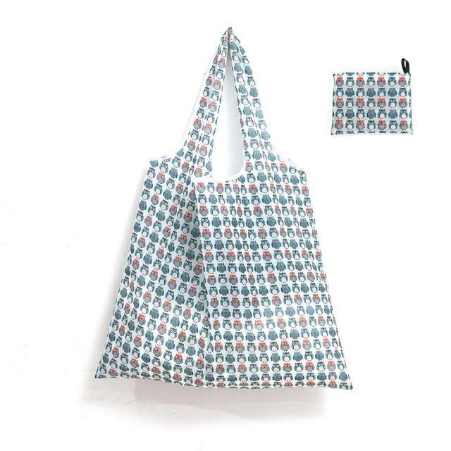 Eco-friendly Foldable Reusable Tote Hobo Shopping Bags - The GoatFind