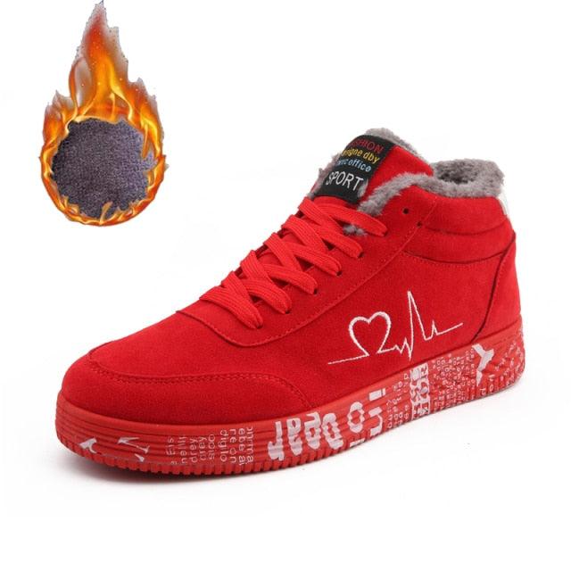 Canvas Shoes with Heart Beat - The GoatFind