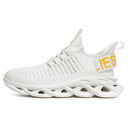 Unisex Brown Tennis Shoes/Yellow Running Sports Sneakers Mens Womens - The GoatFind