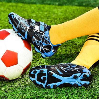 Mess It Kids Outdoor Soccer Cleats/Boys Girls Training Football Cleats - The GoatFind