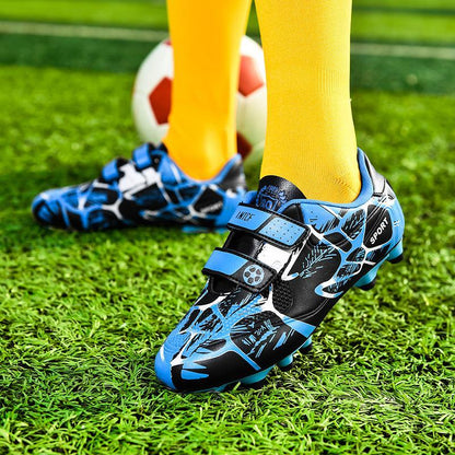 Mess It Kids Outdoor Soccer Cleats/Boys Girls Training Football Cleats - The GoatFind