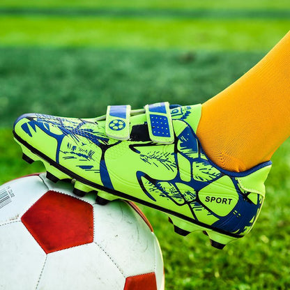 Mess It Kids Outdoor Soccer Cleats/Boys Girls Training Football Cleats - The GoatFind