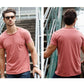 Summer tshirts 100% cotton T shirt for Men/Solid Color Gym Tshirts
