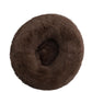 Super Soft Plush Pet Donut Lounger Bed for Dogs/Cats/Pets - All Sizes The G.O.A.T. Find Dark Brown S 40CM 