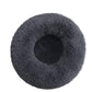 Super Soft Plush Pet Donut Lounger Bed for Dogs/Cats/Pets - All Sizes The G.O.A.T. Find Dark grey S 40CM 