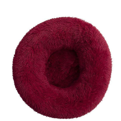Super Soft Plush Pet Donut Lounger Bed for Dogs/Cats/Pets - All Sizes - The GoatFind
