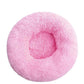 Super Soft Plush Pet Donut Lounger Bed for Dogs/Cats/Pets - All Sizes The G.O.A.T. Find Pink S 40CM 