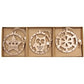 Vintage Wooden Pendants Ornaments Christmas Tree Decorations -12pcs in Box The GoatFind Box-Type W 