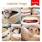 Warm Hamburger Beds for Cats/Dogs/Pets The G.O.A.T. Find 